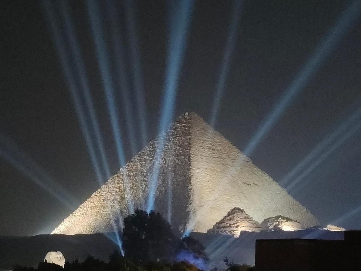 Auberge de jeunesse Anubis Kingdom Pyramids à Kafret el-Gabal Extérieur photo