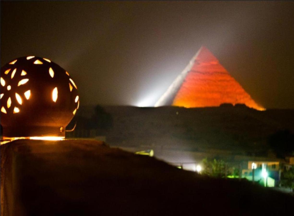 Auberge de jeunesse Anubis Kingdom Pyramids à Kafret el-Gabal Extérieur photo