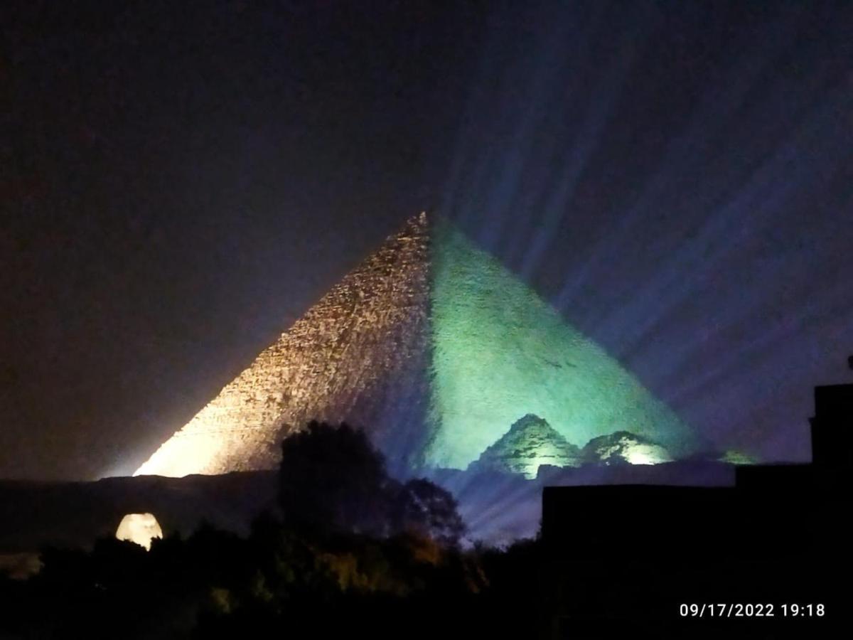 Auberge de jeunesse Anubis Kingdom Pyramids à Kafret el-Gabal Extérieur photo