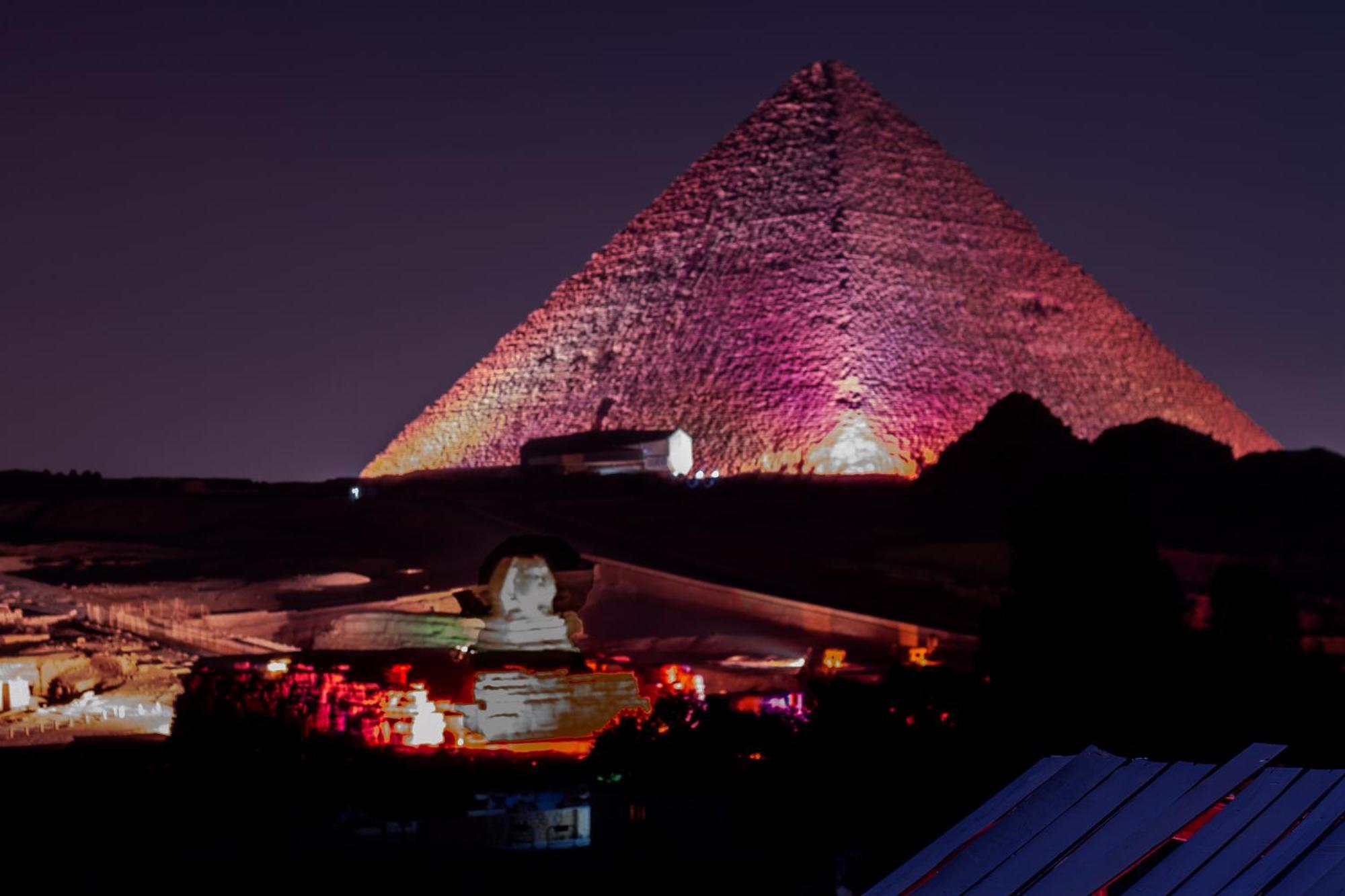 Auberge de jeunesse Anubis Kingdom Pyramids à Kafret el-Gabal Extérieur photo