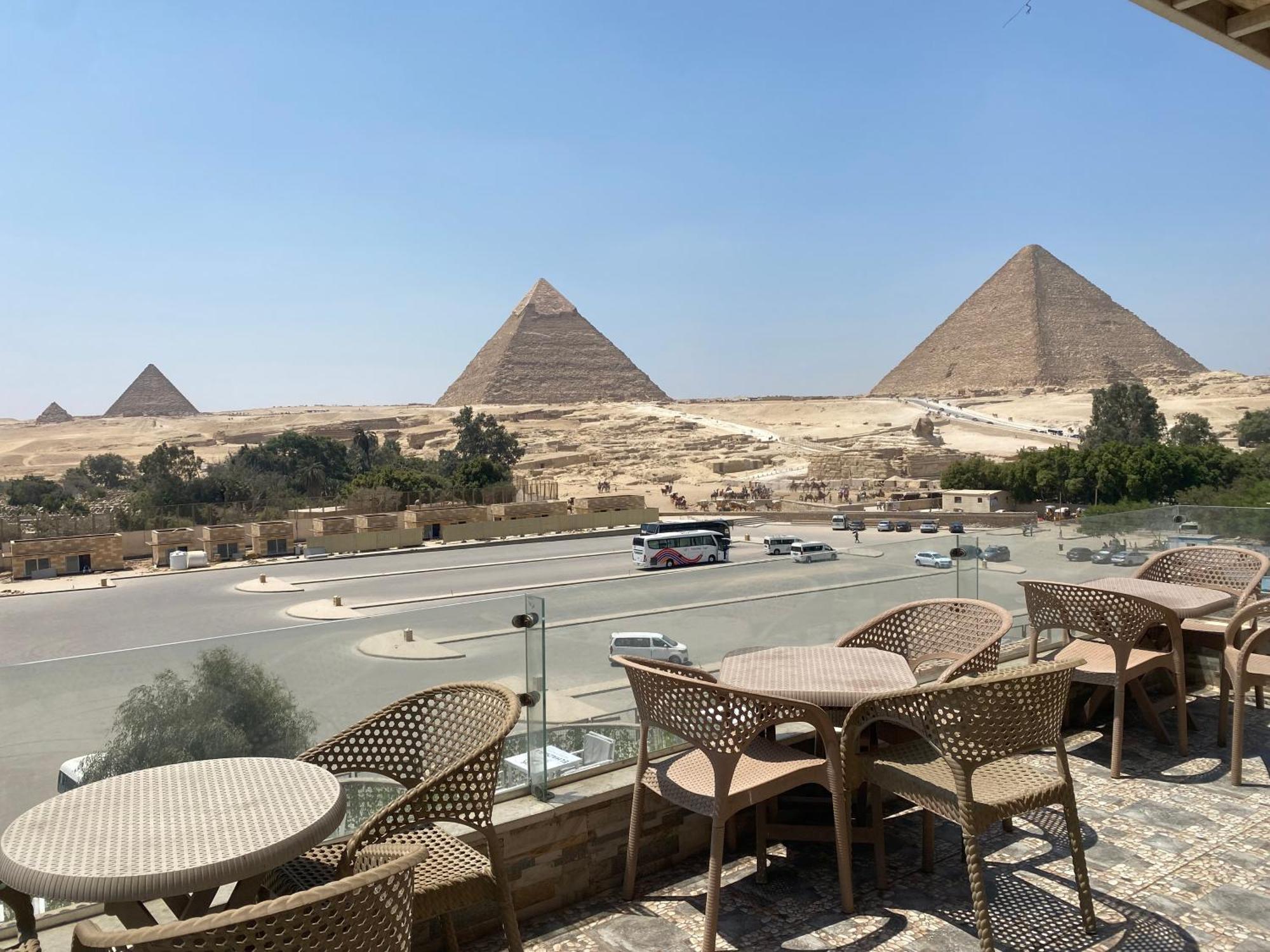 Auberge de jeunesse Anubis Kingdom Pyramids à Kafret el-Gabal Extérieur photo